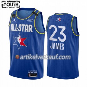 NBA Los Angeles Lakers Trikot LeBron James 23 2020 All-Star Jordan Brand Blau Swingman - Kinder